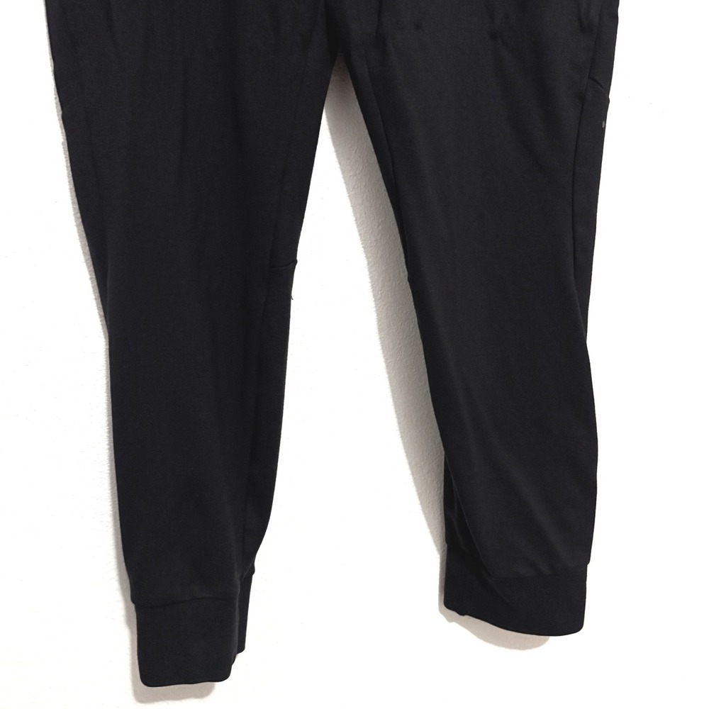 Apana Black Athletic Jogger Pants Elastic Waist Womens Athleisure Workout Lounge - Picture 3 of 6